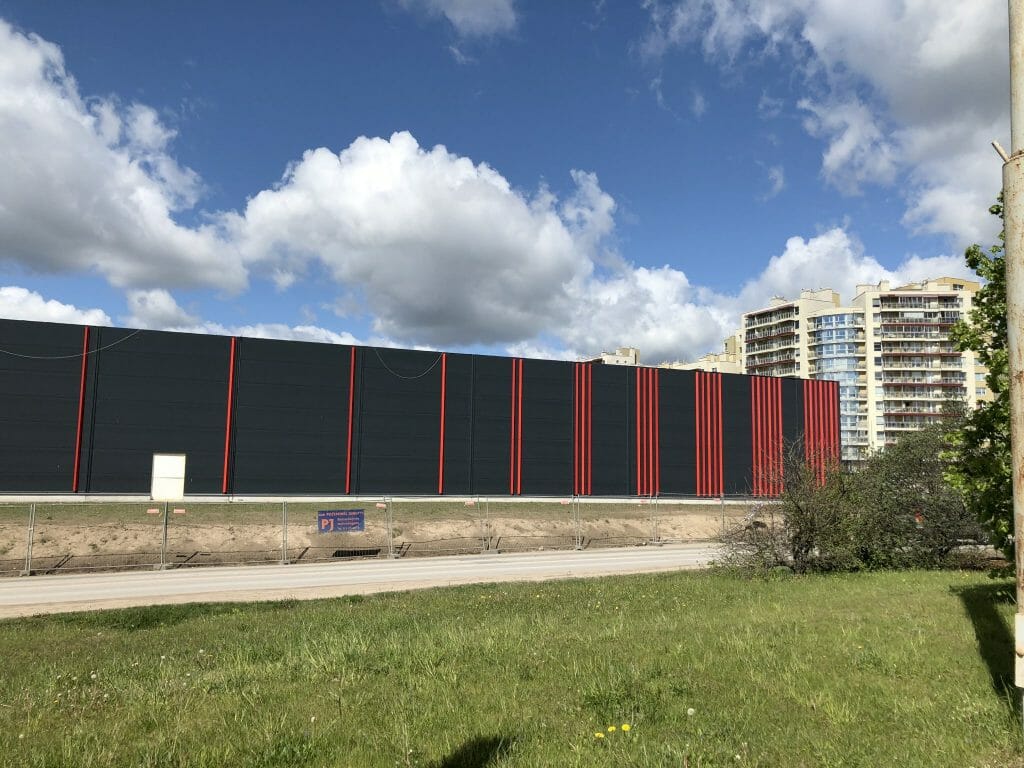 Rimi Pavilnionių g. (Pavilnionių g. 22) - Pārtikas veikals - būvdarbu attēli