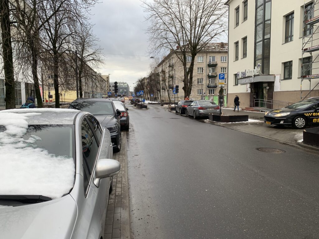 Ramaus eismo T. Ševčenkos g. (T. Ševčenkos g.) - Street - construction photos