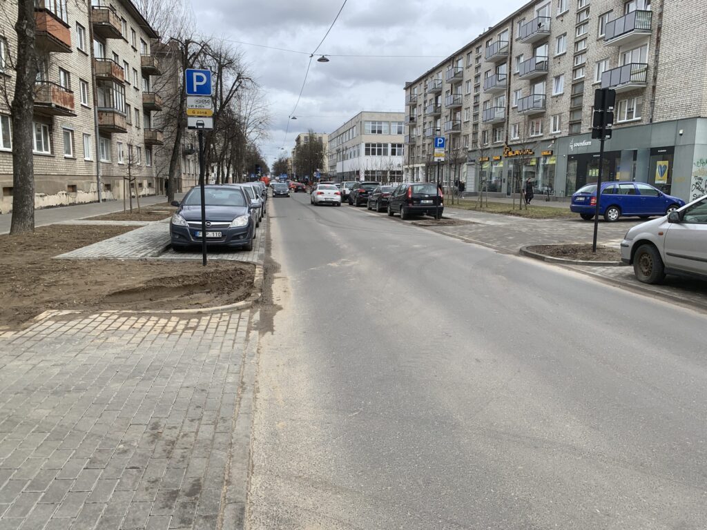 Ramaus eismo T. Ševčenkos g. (T. Ševčenkos g.) - Street - construction photos