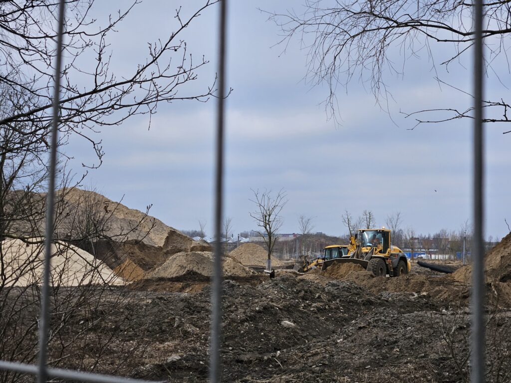 Skanstes teritorijas revitalizācija I kārta (Lapeņu iela) - Park - construction photos