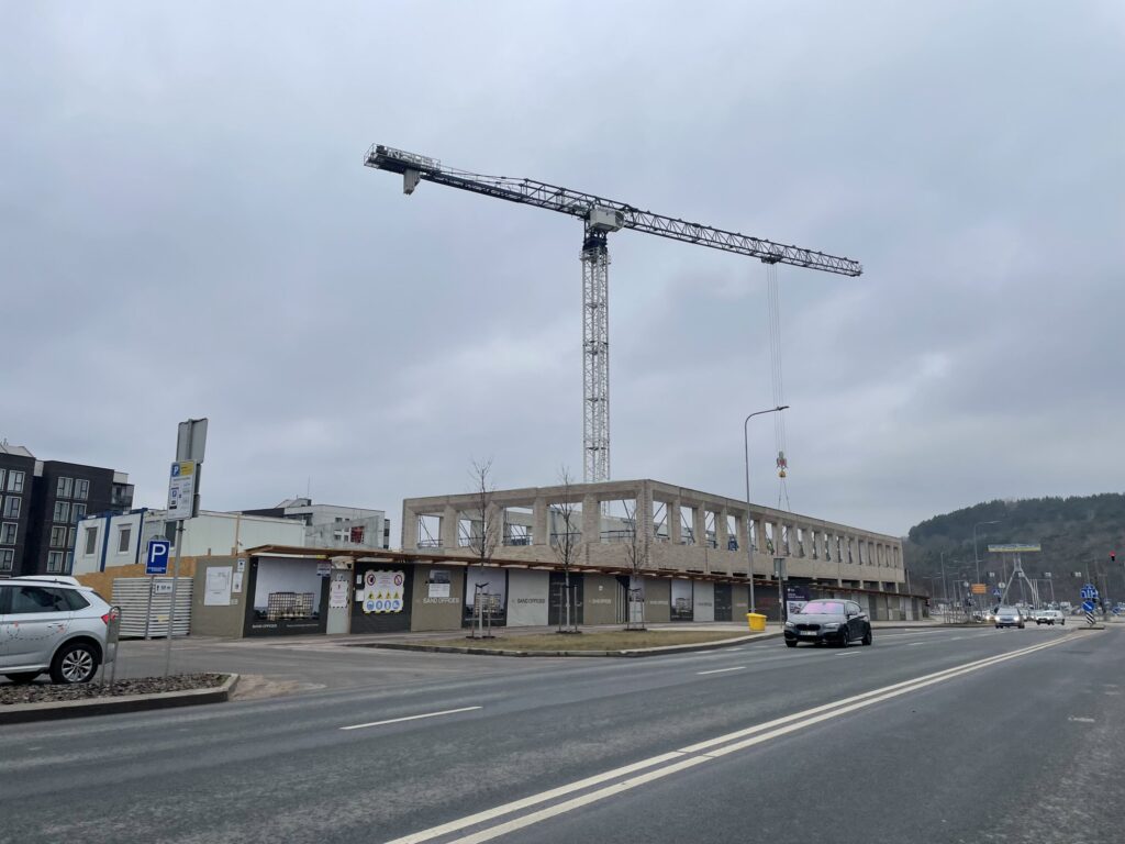 Sand Offices (Žalgirio g. 114) - Office center - construction photos