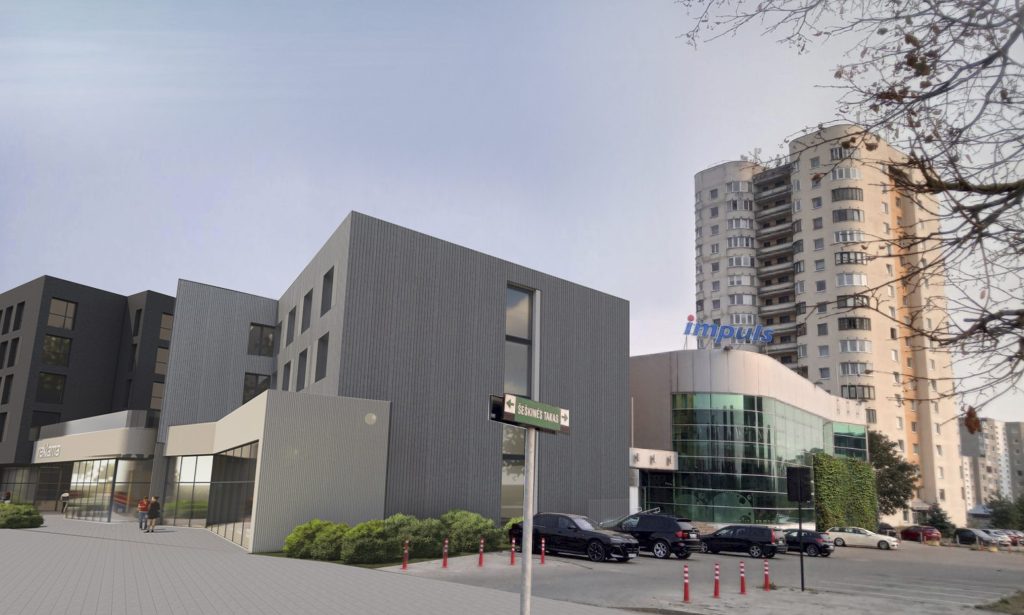 Ateities g. 48 (Ateities g. 48, Fabijoniškių g. 97A, Fabijoniškių g. 99) - Multi apartment - visualization