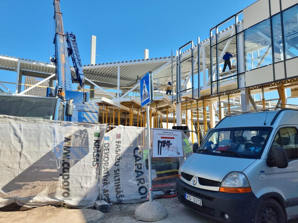 RAKUS Infekciju bloka paplašināšana (Hipokrāta iela 2) - Hospital - construction photos