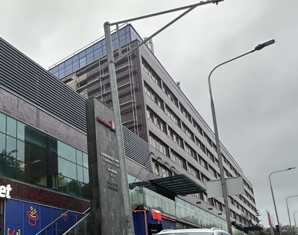 Viešbučio "Panorama" plėtra (Sodų g. 14) - Hotel - construction photos