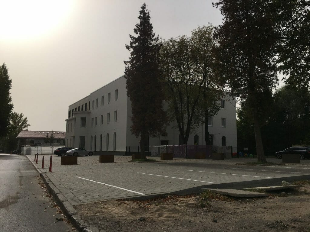 Europos pr. 96 (Europos pr. 96) - Office center - construction photos