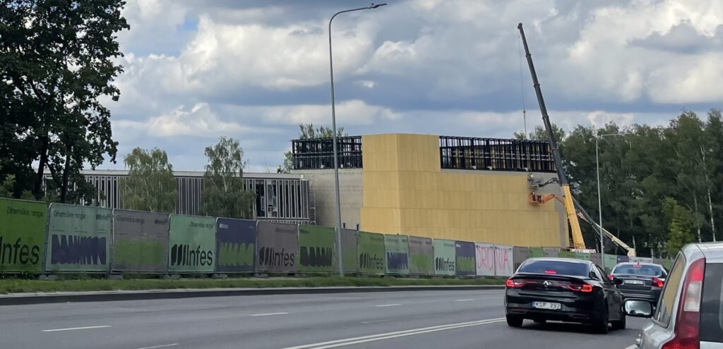 LMTA miestelis 1 etapas (Teatro ir kino fakultetas, Mažasis salių blokas) (Olandų g. 21A) - Higher education - construction photos