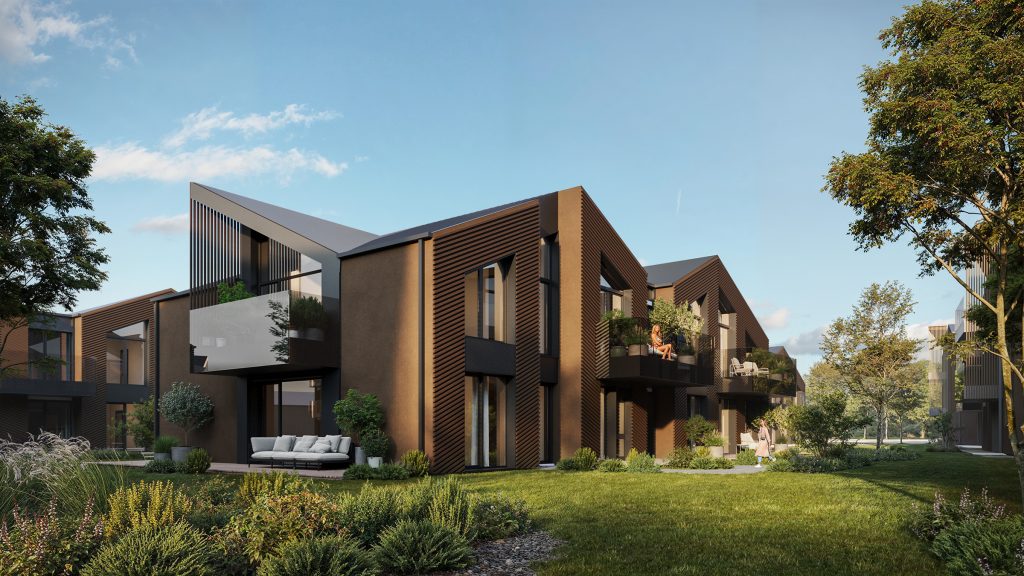 Ritmai 3 etapas | namai F, G, N, O, P (Vaivorykštės g. 4) - Daugiabutis - vizualizacija