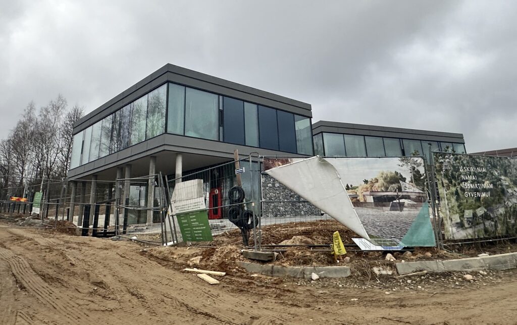 Ro16 (S. Lozoraičio g. 17A, 15C, 15B, 15, 23, 25, 25B, 25D) - Private house community - construction photos