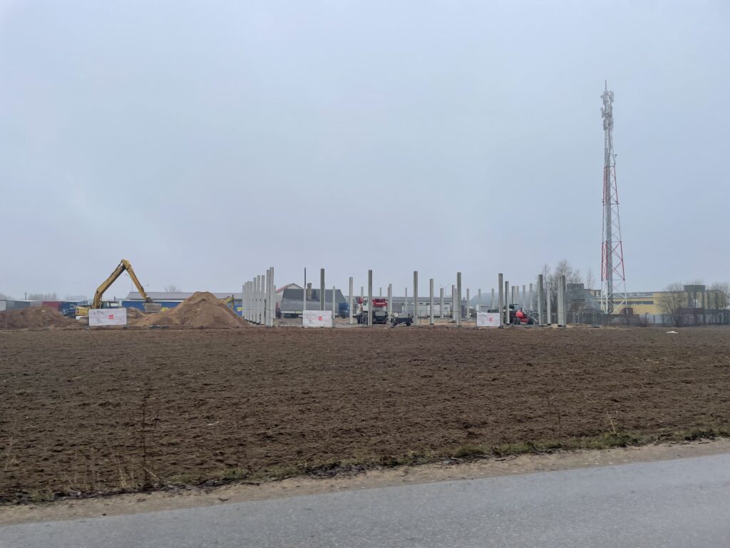 Rimi Nesvyžiaus g. 20 (Nesvyžiaus g. 20) - Food store - construction photos