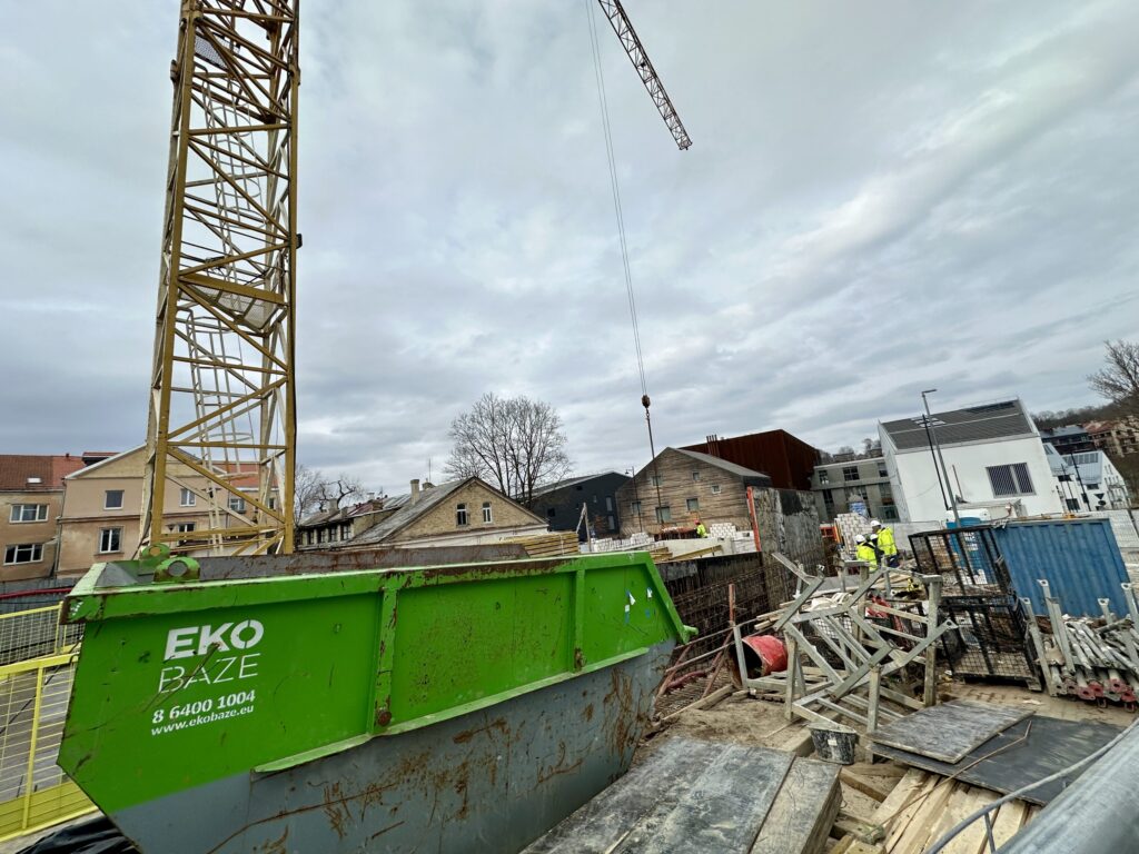 PAUPYS 9 etapas (Paupio g. 33) - Multi apartment - construction photos