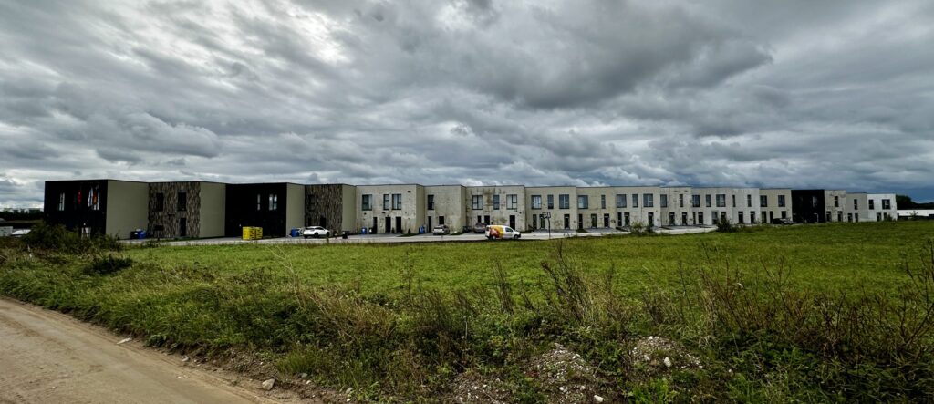 STALUPĖNAI (Stalupėnų g. 2, 4, 6, 6A, 8, 10, 12, 14, 16, 18, 20, 22, 24) - Row housing - construction photos