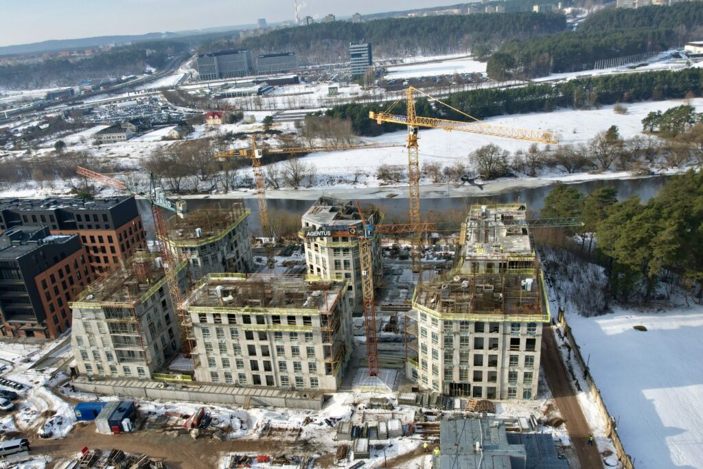 reVINGIS Park Space (Geležinio Vilko g. 2) - Multi apartment - construction photos