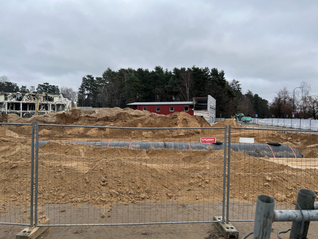 PC Mada rekonstrukcija (Viršuliškių g. 40, 42) - Shopping center - construction photos