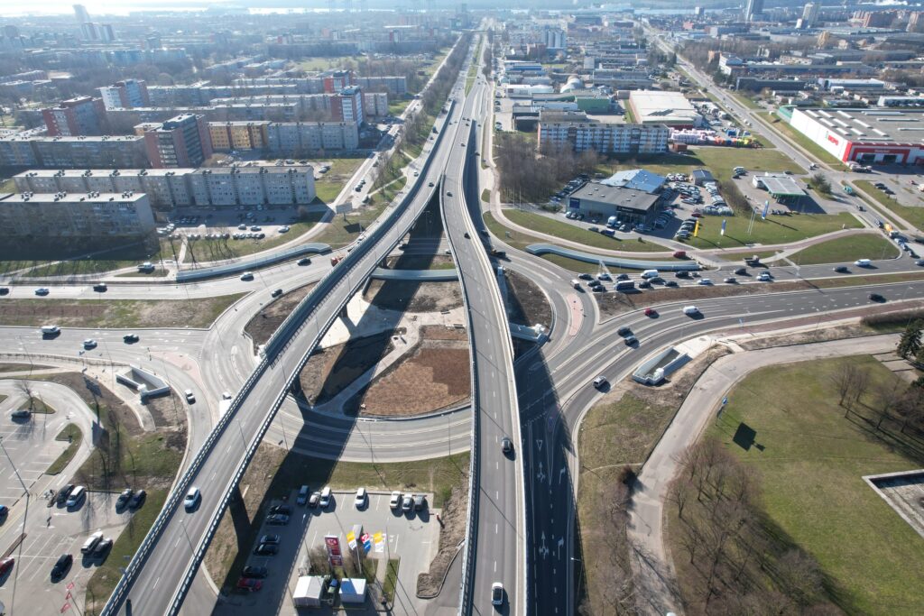Baltijos pr. žiedinė sankryža (Baltijos pr., Šilutės pl.) - Road - construction photos