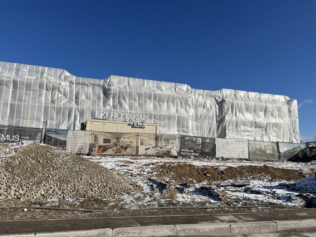 Ežero takais by CITUS (Sidaronių g. 37) - Daudzdzīvokļu nams - būvdarbu attēli