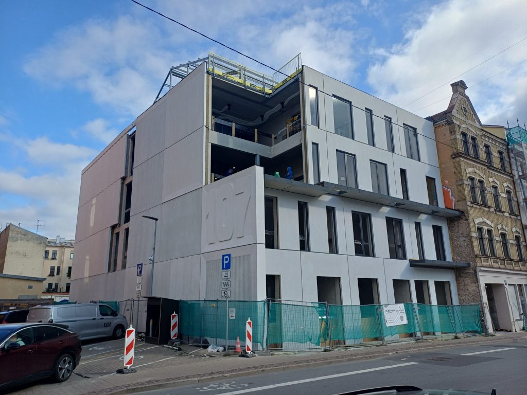 Dzirnavu iela 107 (Dzirnavu iela 107) - Office center - construction photos