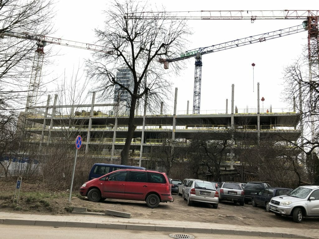 Lvivo (Lvivo g. 37) - Office center - construction photos