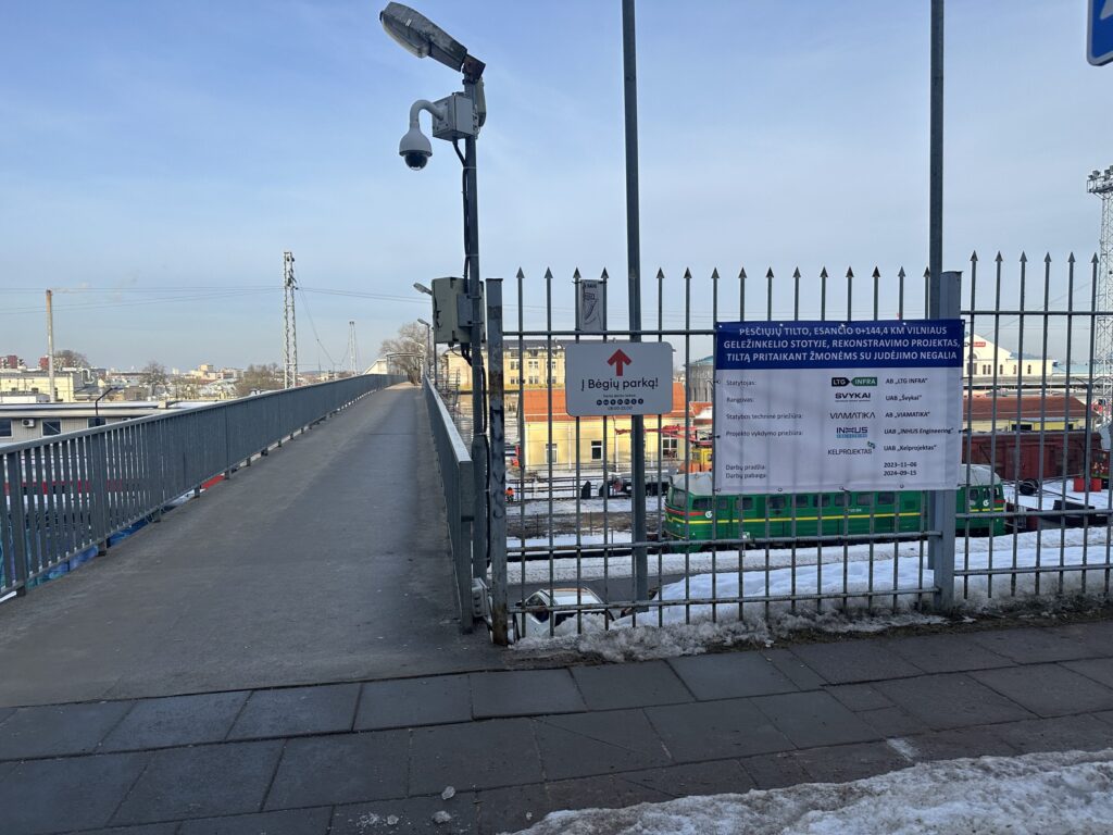 Stoties pėsčiųjų viadukas (Geležinkelio g.) - Sild - ehituse fotod