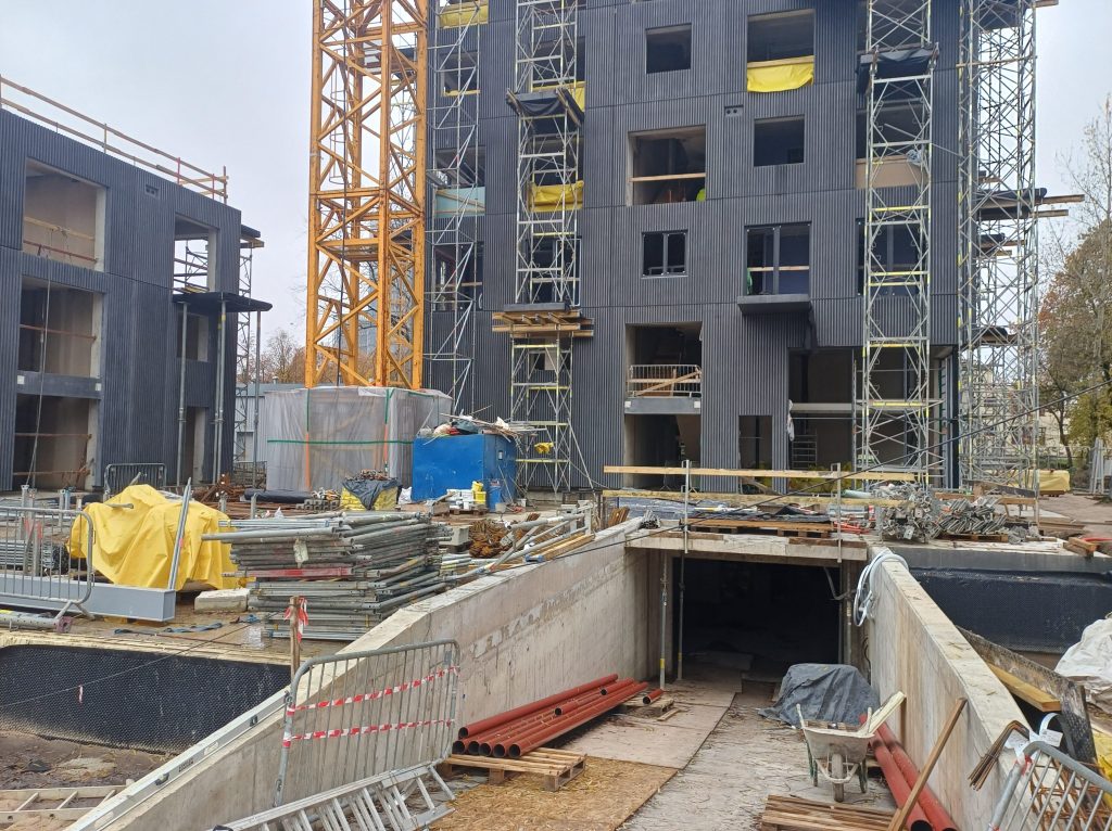 Skanstes Rezidences (Grostonas iela 9) - Multi apartment - construction photos