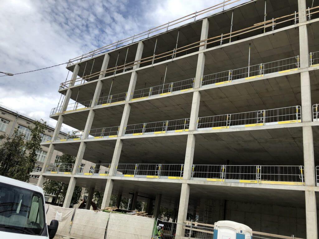Uptown Park (Švitrigailos g. 13) - Office center - construction photos