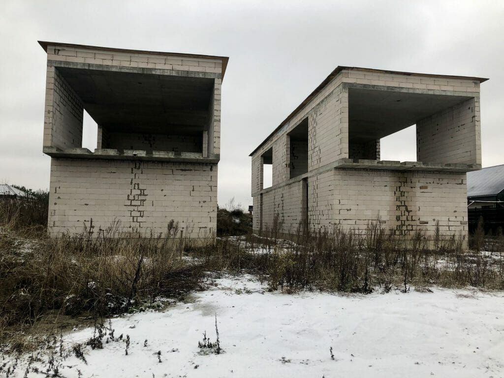 Gelužės kalvos (Našlaičių g. 3) (Našlaičių g. 3, 4, 5, 6, 7, 8) - Row housing - construction photos