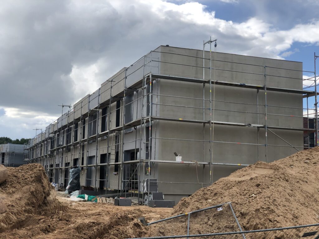 PaJustis 3 etapas (sublokuoti namai) (Mozūriškių g. 190) - Row housing - construction photos