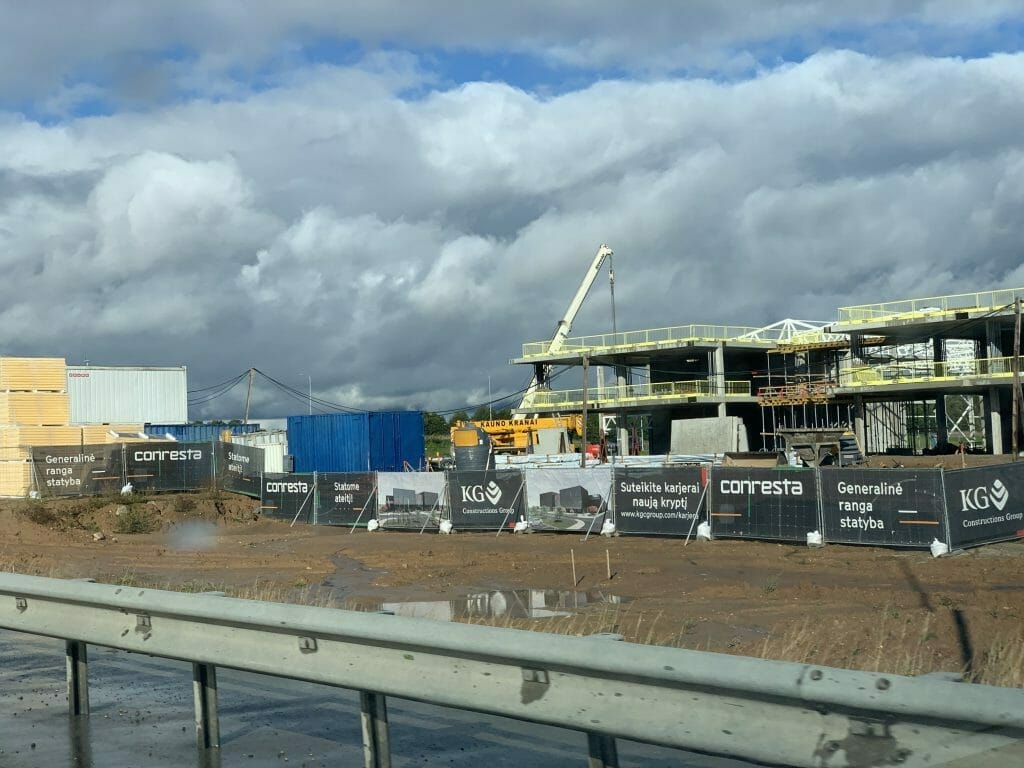 KG Constructions Group gamykla (Beržų g. 14) - Light manufacturing - construction photos