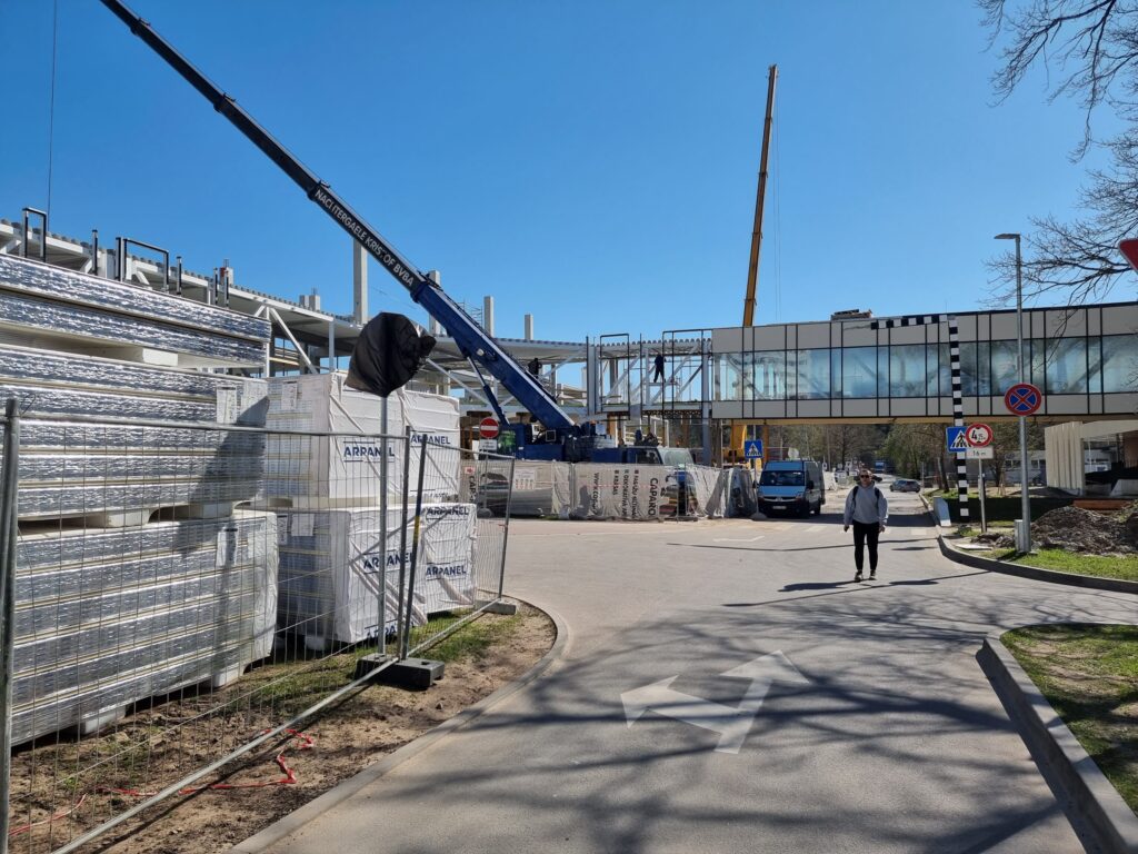 RAKUS Infekciju bloka paplašināšana (Hipokrāta iela 2) - Hospital - construction photos