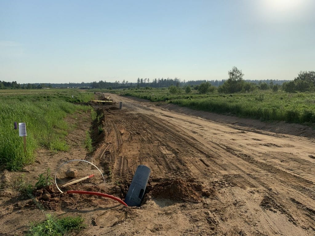 Bičiulių terasos (Veisiejų g.) - Land plots - construction photos