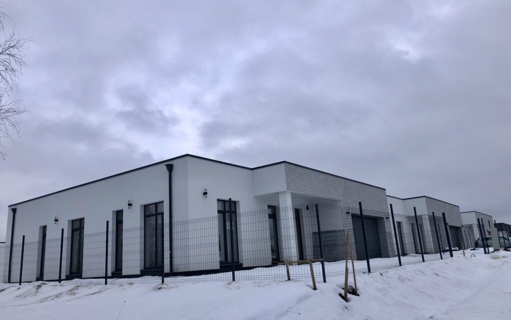 Moluvėnų g. 2, 4, 6, 8, 26, 28, 30, 32, Rykantų g. 7, 9 (Moluvėnų g. 2, 4, 6, 8, 26, 28, 30, 32, Rykantų g. 1, 3, 7, 9) - Private house community - construction photos