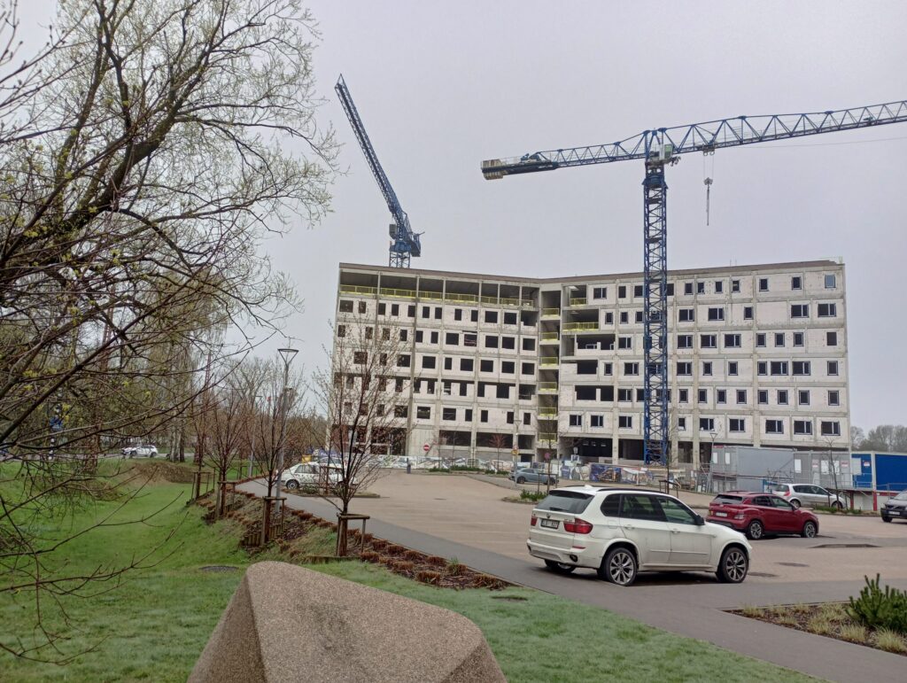 Latvijas Universitātes Akadēmiskais centrs - 3.kārta - Rakstu māja (Jelgavas iela 1) - Higher education - construction photos