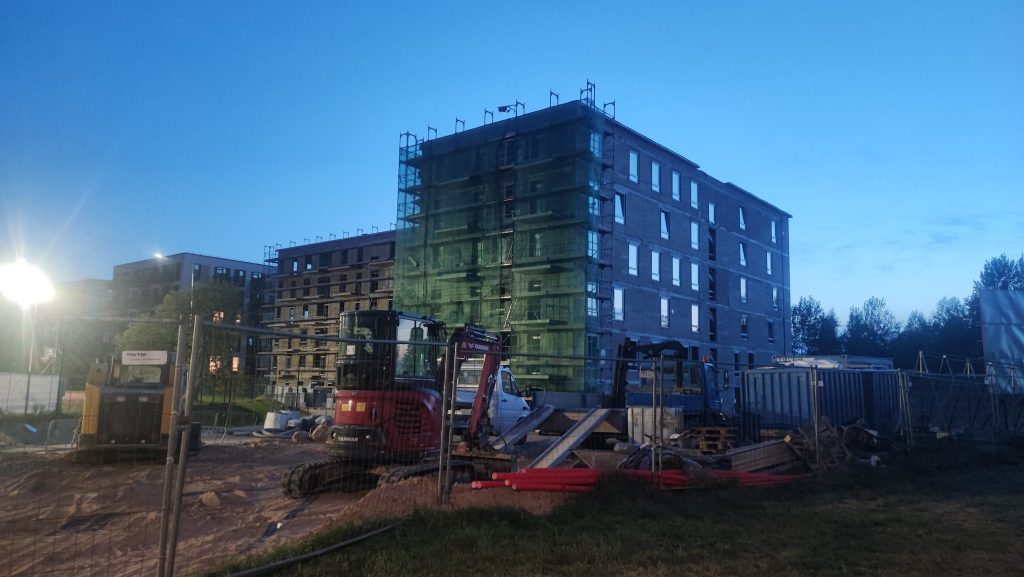 TALINO 2 etapas (N2, N3) (Rygos g. 58) - Multi apartment - construction photos