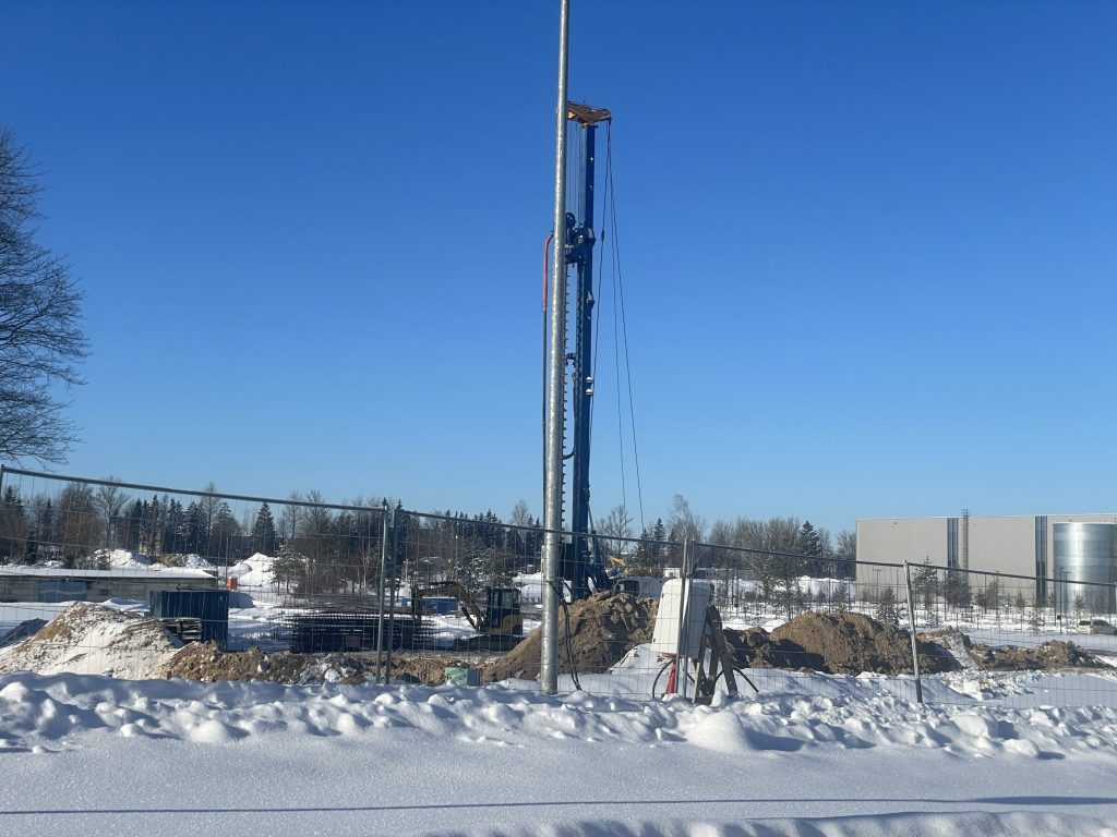 Teltonika High Tech Hill 5 etapas (elektronikos komponentų gamykla) (Svylos g. 12) - Light manufacturing - construction photos