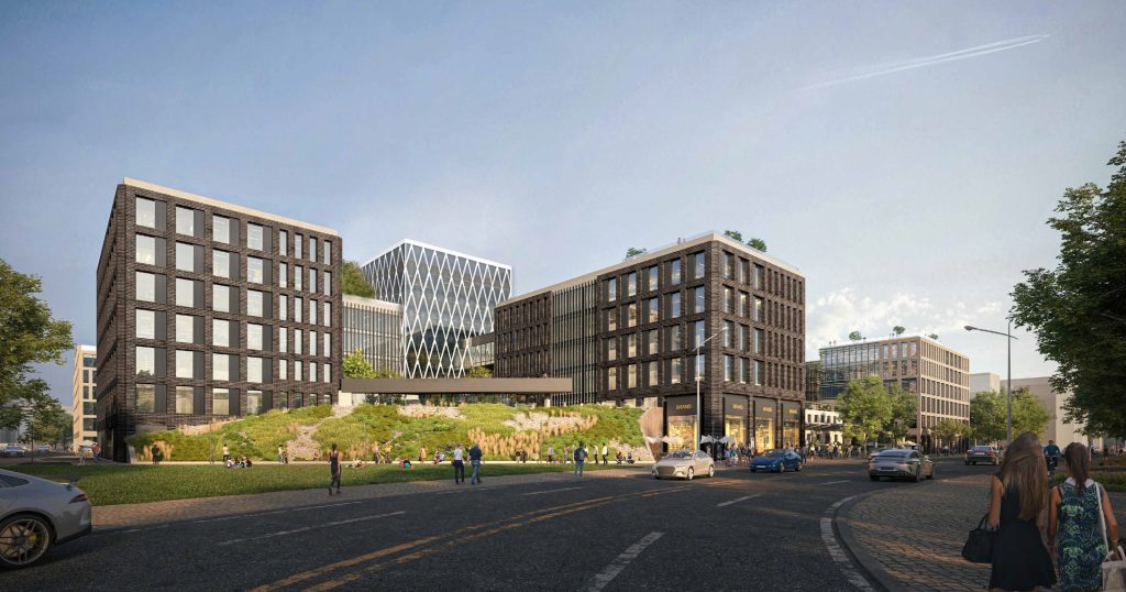 SPORTA 2 kvartāls (Sporta iela 2) - Büroohoone - visuaalne