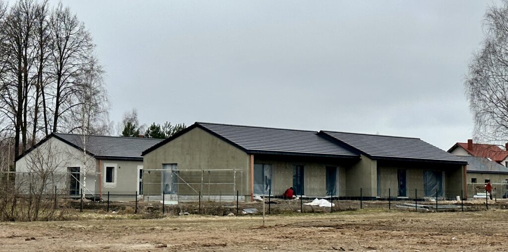 Bičiulių kvartalas 3 etapas (Dobilų g. 10, 10A, 12, 12A) - Private house community - construction photos