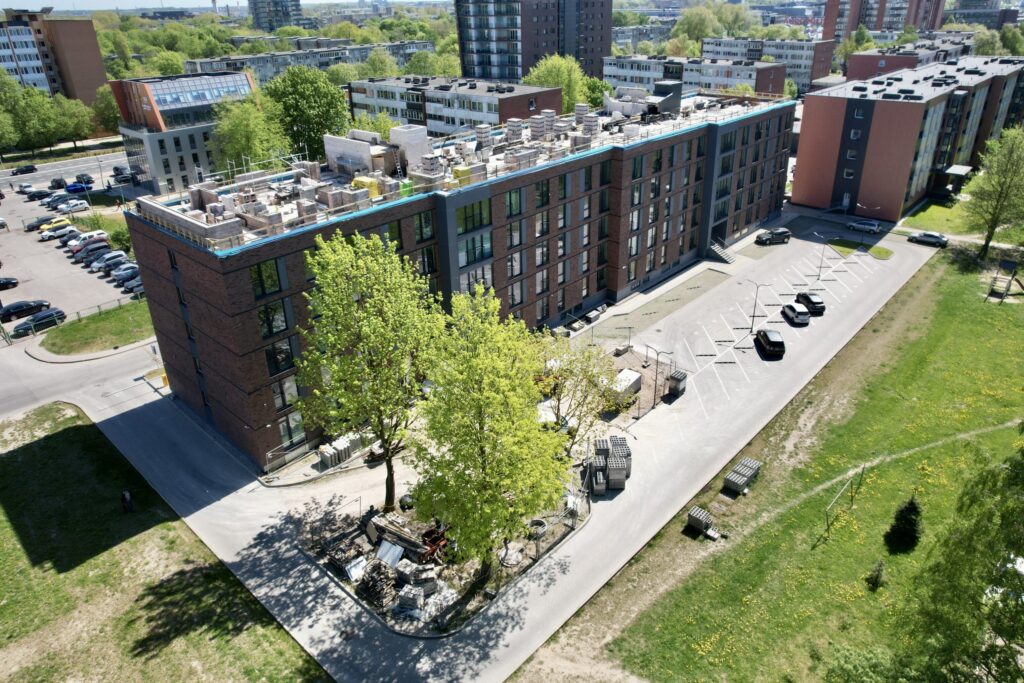 Taikos pr. 30 (Taikos pr. 30) - Daugiabutis - statybų nuotraukos