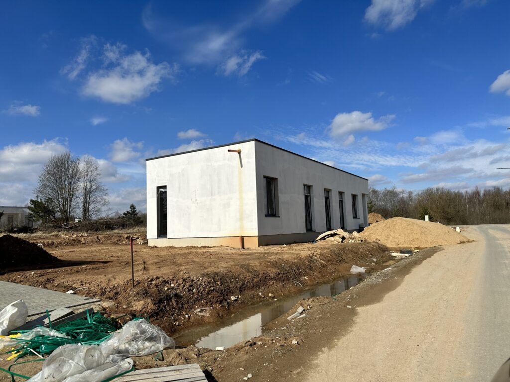 Moluvėnų g. 2, 4, 6, 8, 26, 28, 30, 32, Rykantų g. 7, 9 (Moluvėnų g. 2, 4, 6, 8, 26, 28, 30, 32, Rykantų g. 1, 3, 7, 9) - Private house community - construction photos