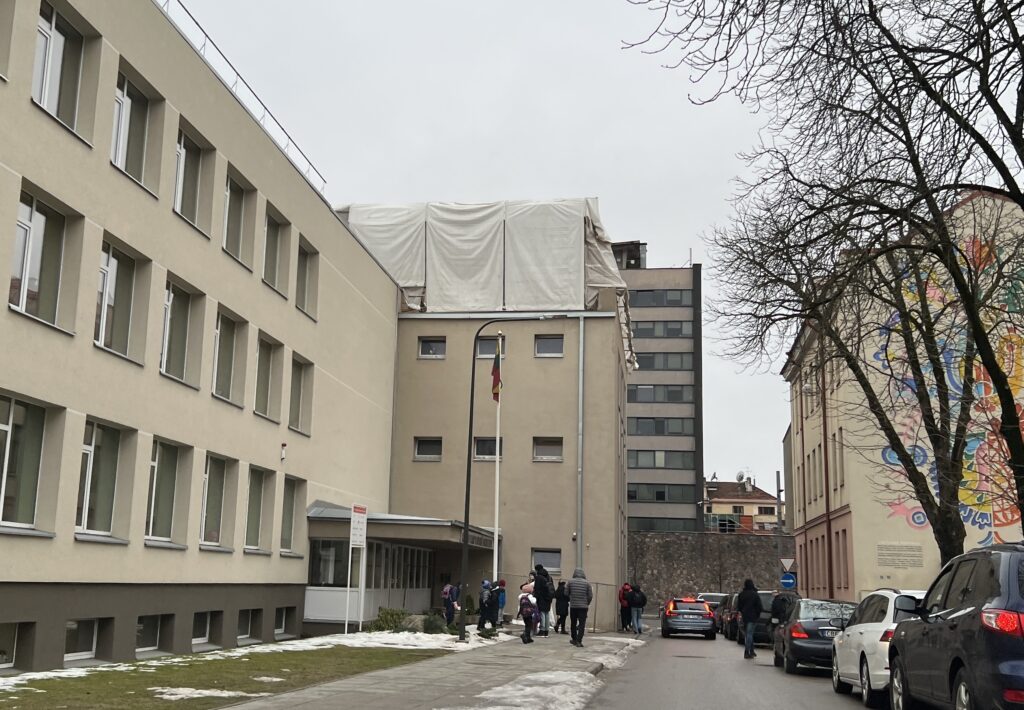 Kauno Tarptautinė gimnazija (Vytauto pr. 50) - Science institution - construction photos