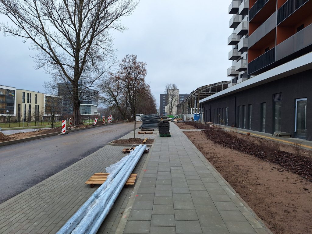 Pulko g. atkarpa ties Kavalrijų g. 137 (Pulko g.) - Road - construction photos