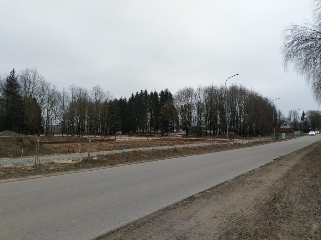 Giraitės sporto ir laisvalaikio parkas (Akacijų g. 1A, Giraitės k.) - Park - construction photos