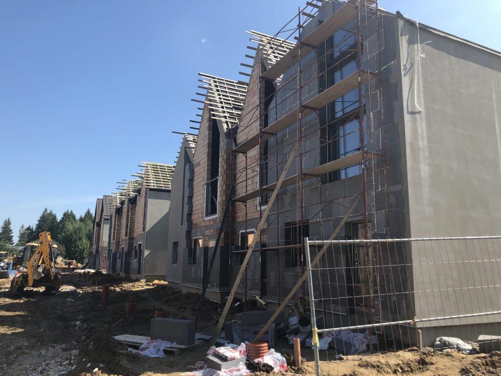 Pavilnio aura (Alfonso Lipniūno g. 9, 11, 15, 17, 19, 21, 23, 25, 27, 29, 31, 33, 35, 37) - Row housing - construction photos