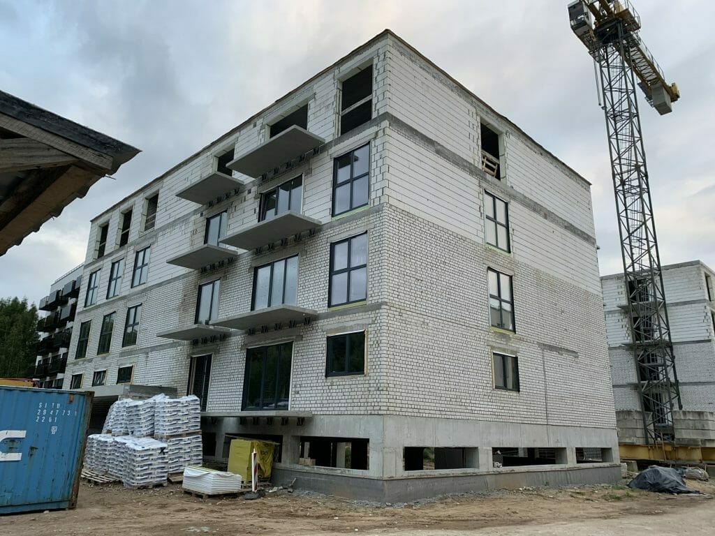 B Kvadratu (Bajorų kel. 29) (Bajorų kel. 29) - Multi apartment - construction photos