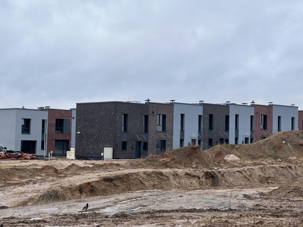 PaJustis 2 etapas (sublokuoti namai) (Mozūriškių g. 190) - Row housing - construction photos