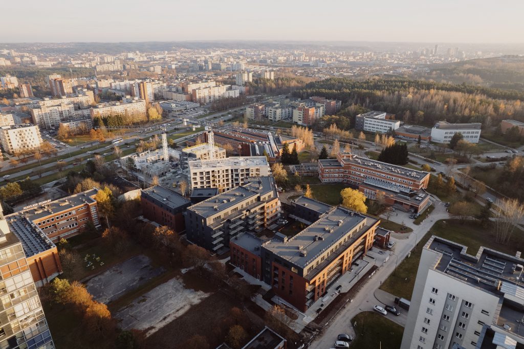 Baltupis 1 etapas (Didlaukio g. 53) - Korterelamu - ehituse fotod