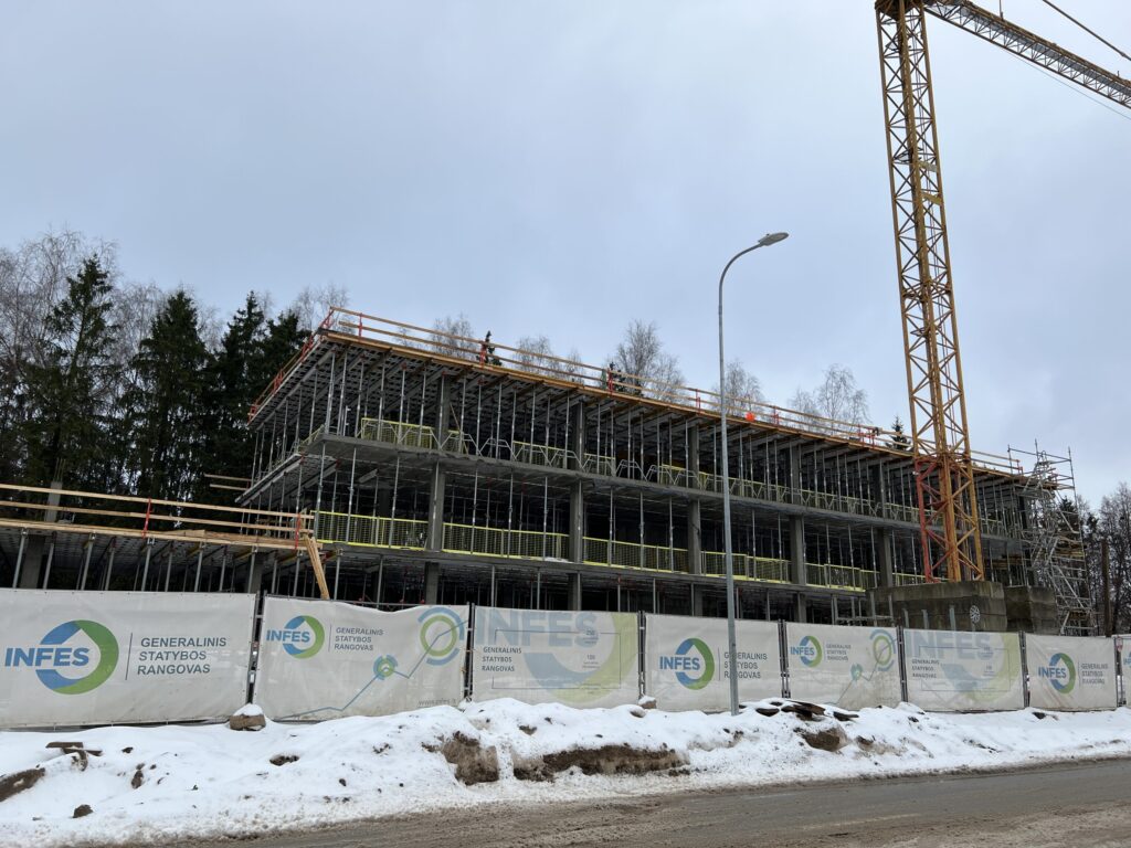 5-asis policijos komisariatas ir Kelių policija (Sietyno g. 24) - Administrative - construction photos