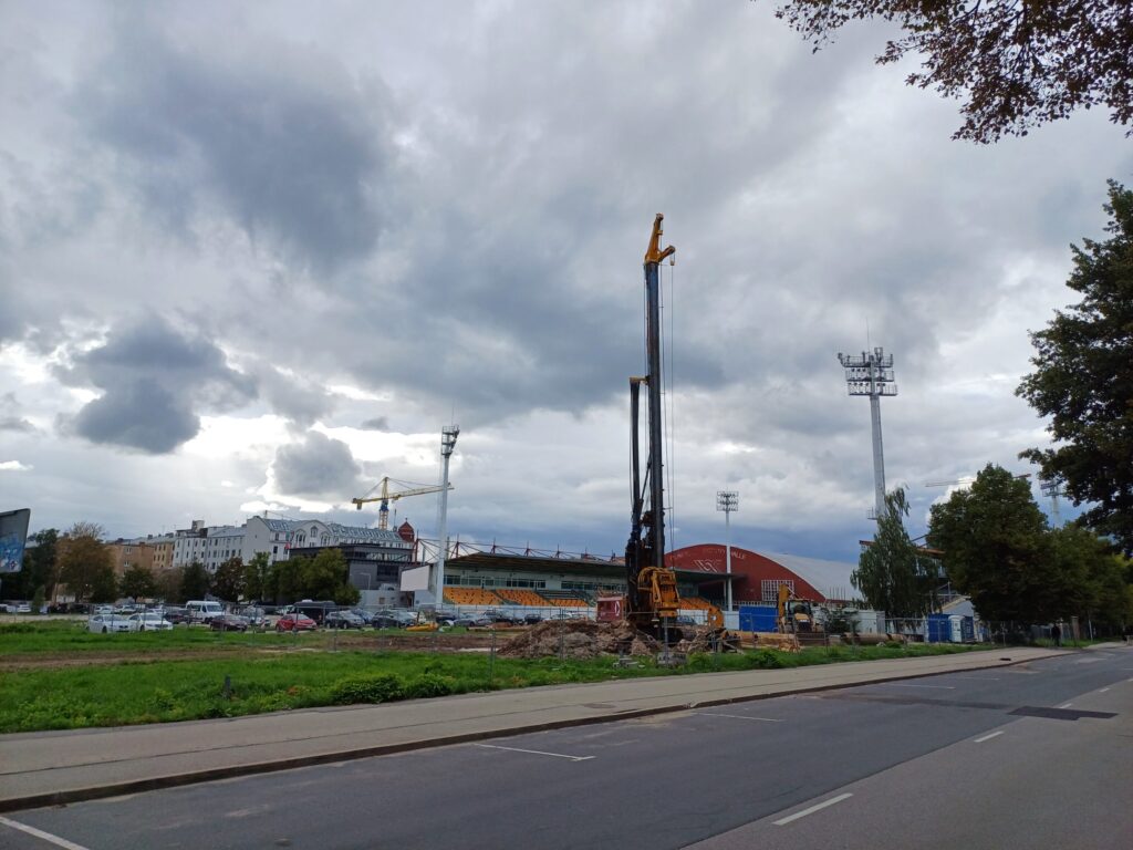 Heart of Hanza (Hanzas iela 3B) - Daugiabutis, Kita komercija - statybų nuotraukos