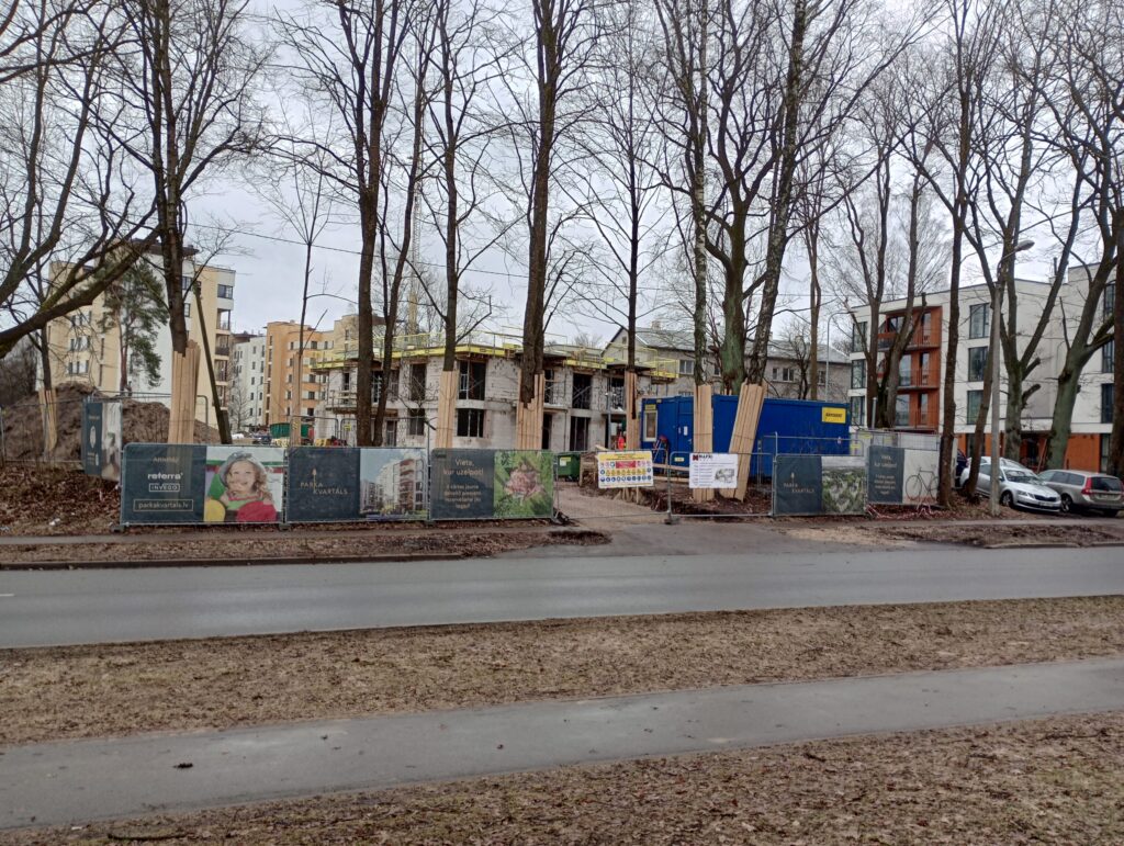 Parka kvartāls 2 kārta (Mazā Stērstu 6) - Multi apartment - construction photos