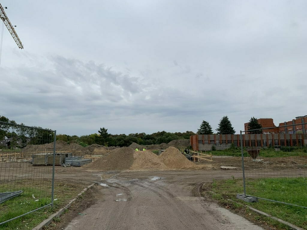 Klaipėdos Holivudas 1 etapas (M, L, K namai) (Kretingos g. 100) - Multi apartment - construction photos