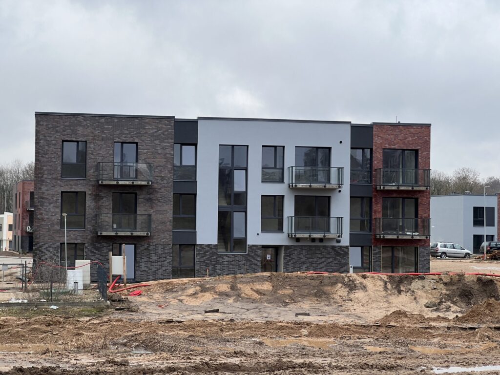 PaJustis 3 etapas (daugiabučiai) (Mozūriškių g. 190) - Multi apartment - construction photos