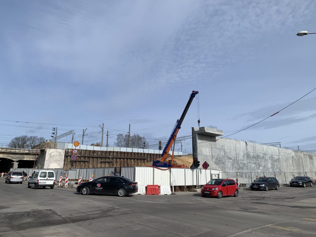 Rail Baltica Rīgas centrālais mezgls posms 2A (Rūsiņa iela 2A) - Railroad - construction photos